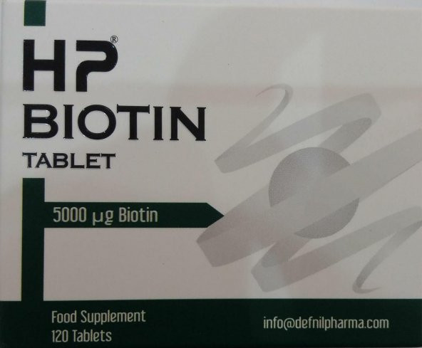 Hp Biotin Tablet 5 Mg Biotin 120 Tablet