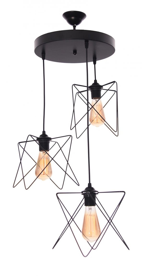 Umur Aydınlatma Endüstriyel metal sarkıt avize sarkıt - 3