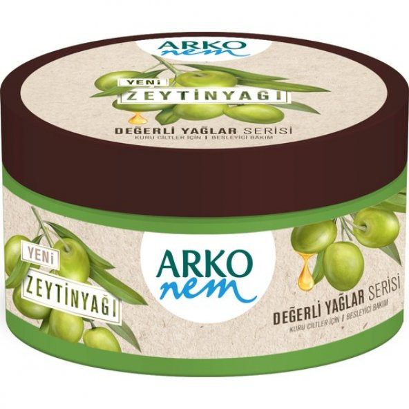 Arko Nem Değerli Yağlar Zeytinyağlı 250 ml