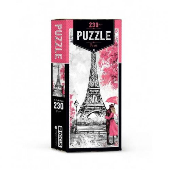 Blue Focus Paris 230 Parça Puzzle