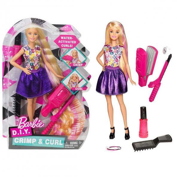 DWK49 Barbie Etkileyici Saçlar