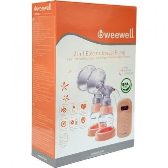 WEEWELL 2 IN 1 ELEKTRİKLİ GÖĞÜS POMPASI - 3