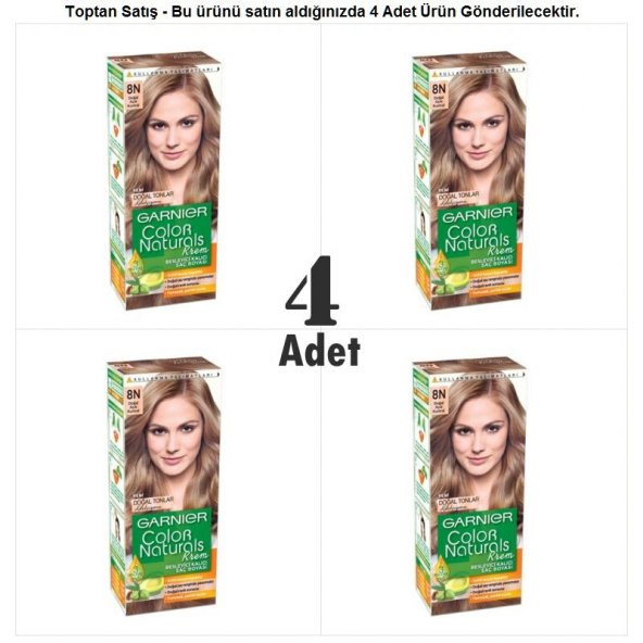 GARNIER COL.NAT.BOYA NUDES BOYA 8 DOĞAL AÇIK KUMRAL