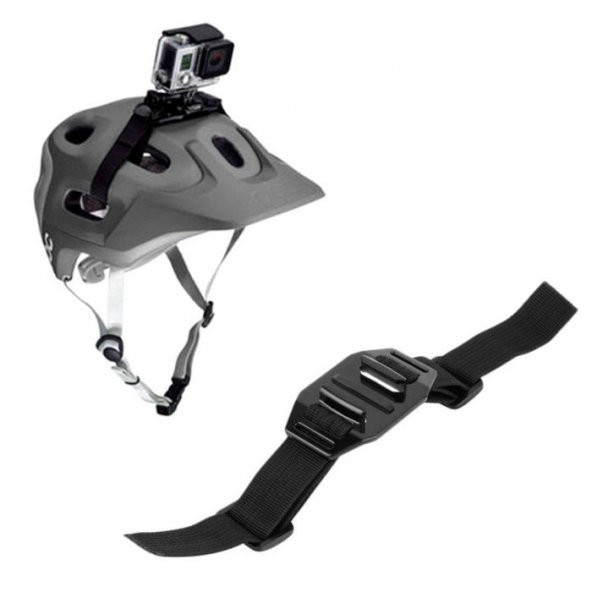 For Gopro Ekwn sjcam uyulu Delikli Kask Bandı, GoPro Aksesuar - 1