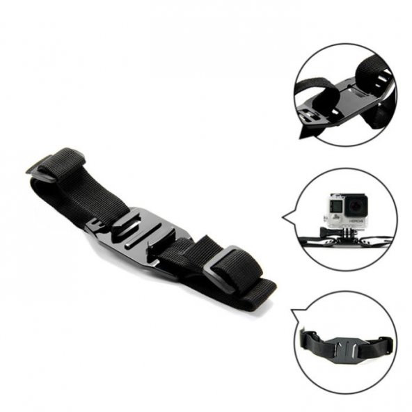 For Gopro Ekwn sjcam uyulu Delikli Kask Bandı, GoPro Aksesuar - 5