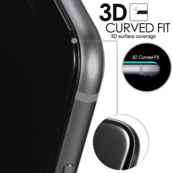 Sony Xperia XA1 Ultra Tam Kaplayan Çerçeveli Kırılmaz Cam Şeffaf - 3