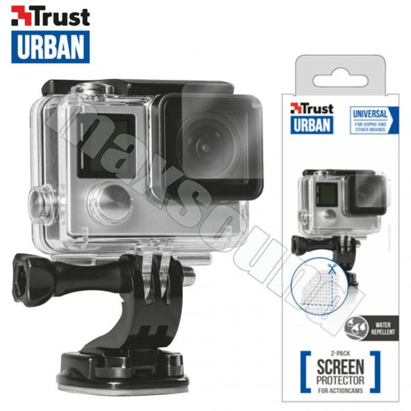 GoPro Trust Aksiyon Kameralar İçin Su İtici Ekran Koruyucu