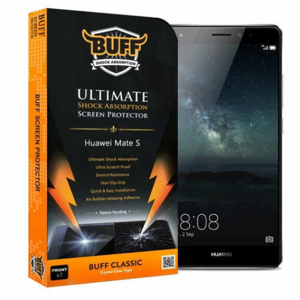 Huawei Mate S Darbe Emici Ekran Koruyucu Buff