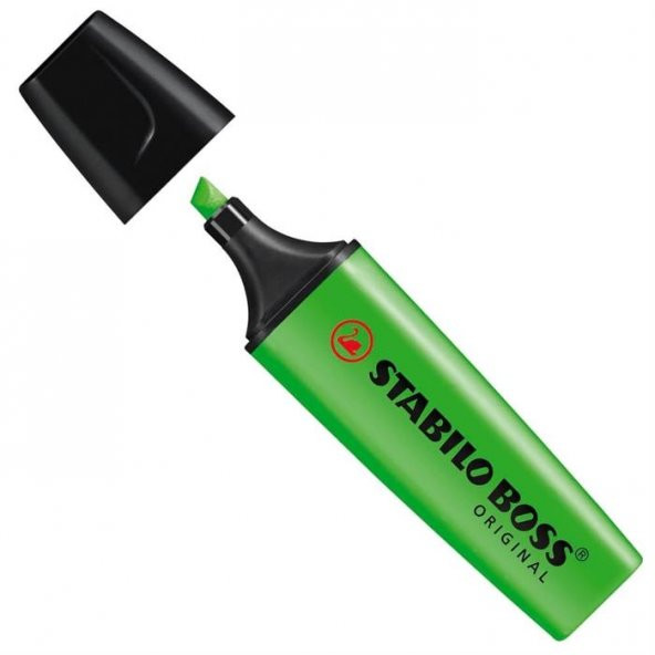STABILO BOSS FOSFORLU KALEM YESIL 70/33 - Resim 2