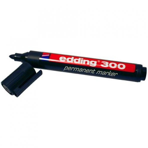 EDDING 300 PERMANENT MARKER YUVARLAK UC. SIYAH