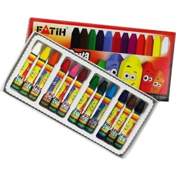 FATIH PASTEL BOYA 12 RENK (34012)