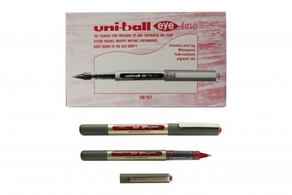 UNIBALL EYE FINE ROLLER 07 KIRMIZI 12 LI (UB-157)