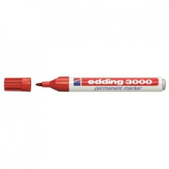 EDDING PERMANENT MARKER KIRMIZI (E3000)