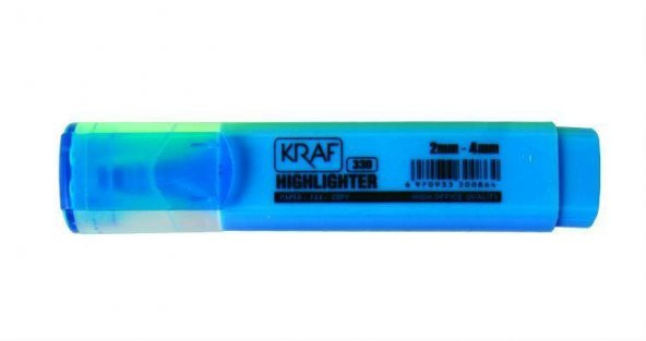KRAF FOSFORLU KALEM MAVI (330)