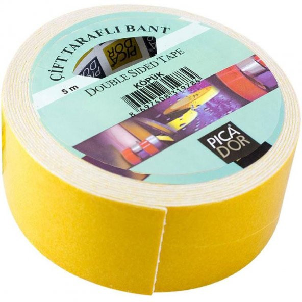 PICADOR KOPUKLU CIFT TARAFLI BANT 50mmX5m (4300) ürün görseli 1