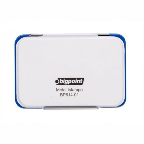 BIGPOINT ISTAMPA METAL ORTA BOY 12x8.5cm (614-02) - Resim 2