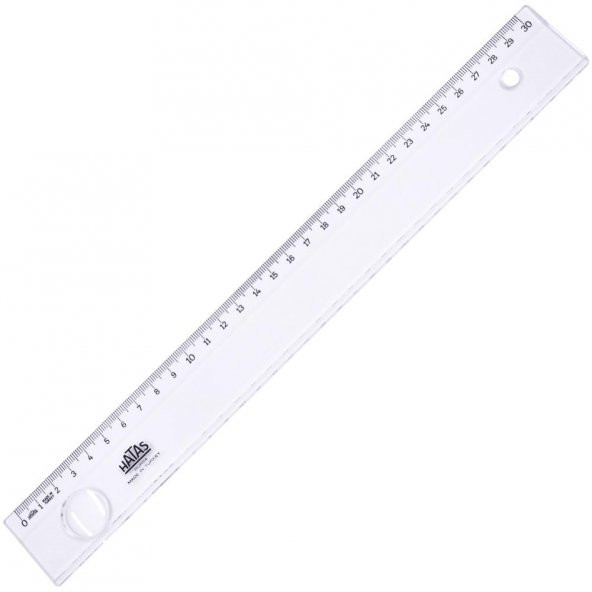 HATAS MERCEKLI BURO CETVEL 30CM (0161) - 2