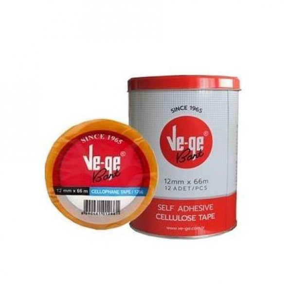 VEGE BANT SELEFON METAL MAVI SERIT 12mmX66m 12 LI