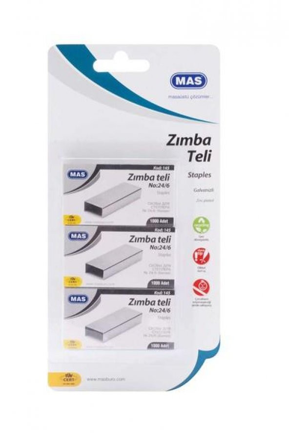 MAS ZIMBA TELI NO:24/6  3 LU BLS.(146) - 2