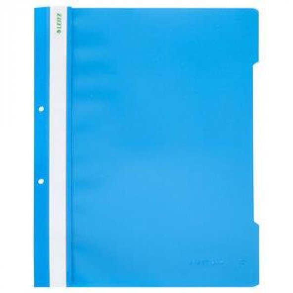 LEITZ TELLI DOSYA ACIK MAVI 50 LI PAKET (4189) - 2