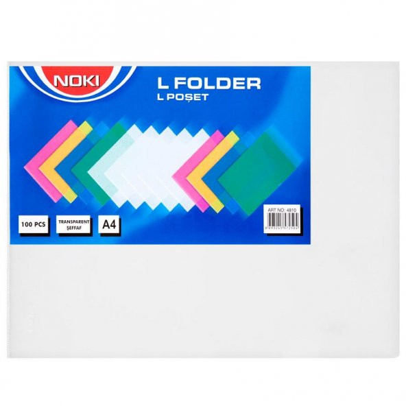 NOKI L POSET DOSYA A4 100 LU (4810)110MIC - 3