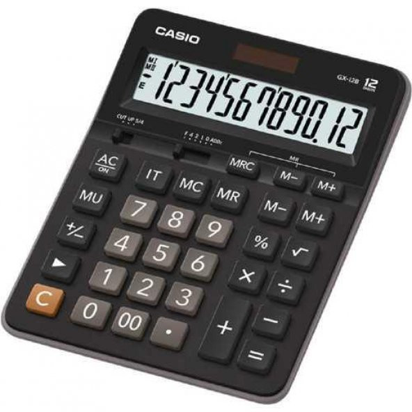 CASIO HESAP MAKINESI MASA USTU GX-12B (12 HANE) - 2