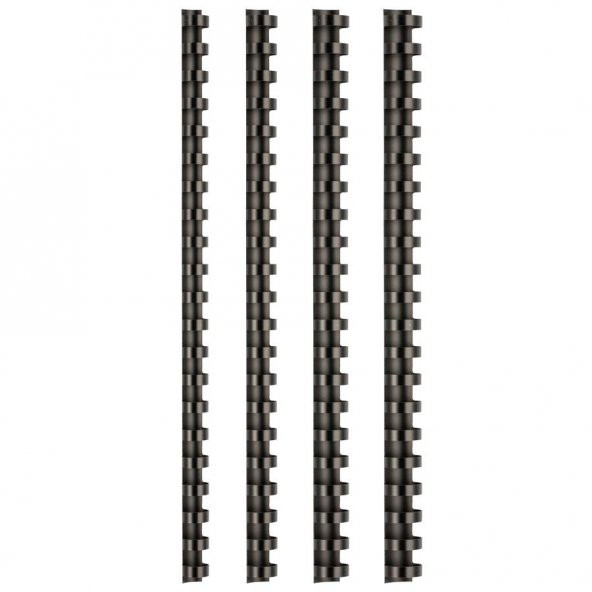 BIGPOINT PLASTIK SPIRAL 12mm SIYAH 100 LU (620) - 2