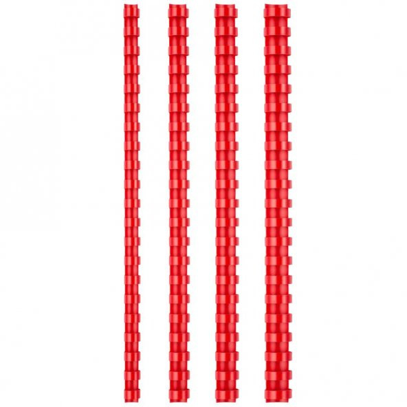 BIGPOINT PLASTIK SPIRAL 14mm 100 LU KIRMIZI (620)