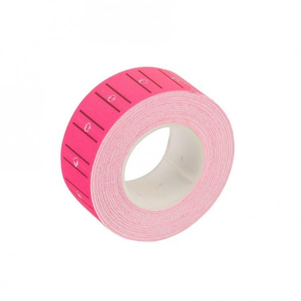 BIGPOINT MAKINE ETIKETI 10 LU PEMBE (552-22) - 2