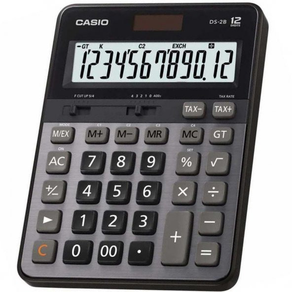 CASIO HESAP MAKINESI MASA USTU DS-2B PROF (12 HANE - 2