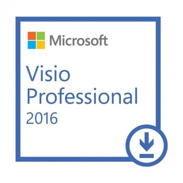Microsoft Windows Visio 2016 Pro Lisans 32&64