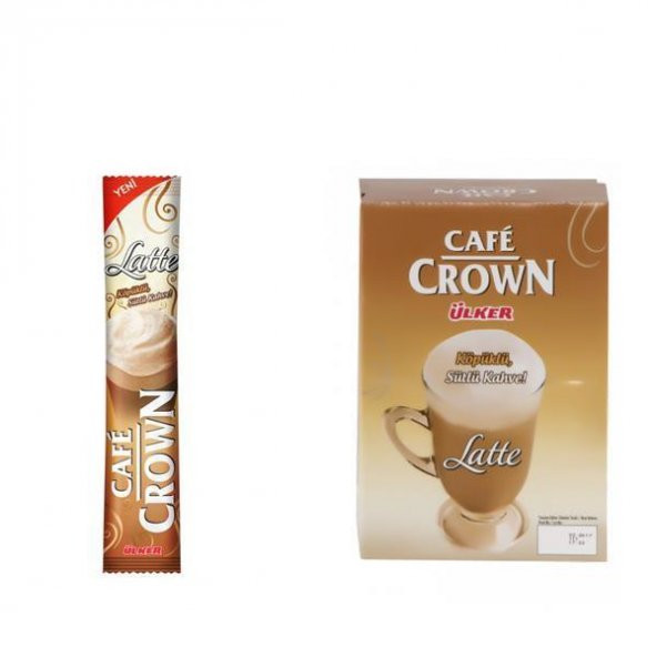 Ülker Cafe Crown Latte Kahve 17 Gr (24 Adet) - 2