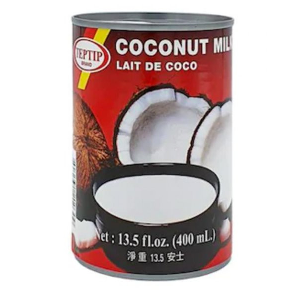 TepTip Hindistan Cevizi Sütü Coconut Milk 400 Ml