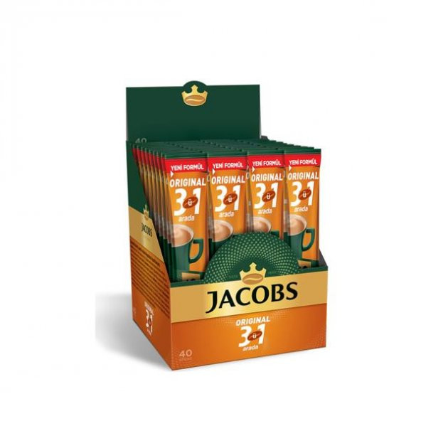 Jacobs 3 ü 1 Arada Kahve 16 Gr (40 Adet)