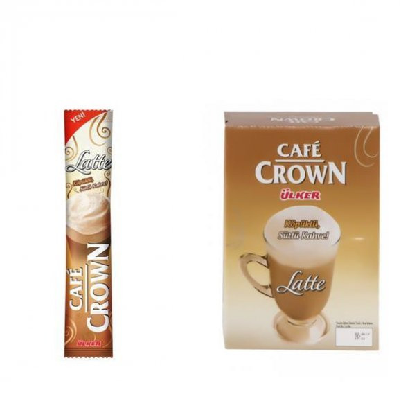 Ülker Cafe Crown Latte Kahve 17 Gr (24 Adet)