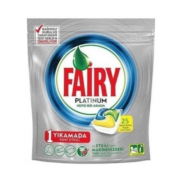 Fairy Platinum Limon Kokulu 25 Kapsül