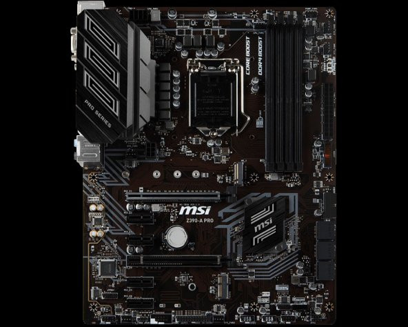 MSI Intel Z390-A Pro 1151 DDR4 4400MHz VGA,DP Anakart MSIZ390APRO - 3