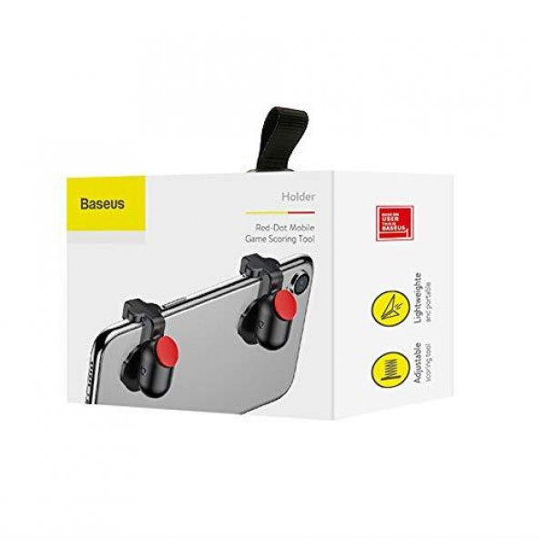 Baseus Red-Dot Mobil Game Scoring Tool Pubg Oyun Ateş Tetik Düğmesi Siyah ACHDCJ-01 - 5