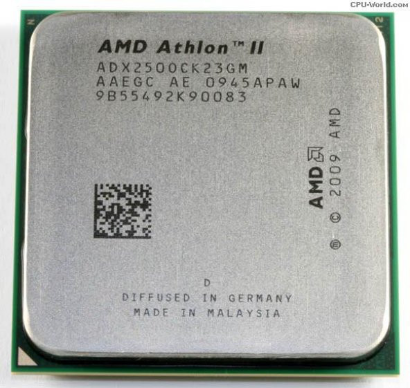 AMD Athlon II X2 250 3.0Ghz 2MB AM3 938pin İşlemci