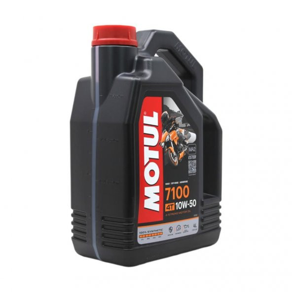 Motul 7100 4T 10W-50 4 Lt 4 Zamanlı Motosiklet Motor Yağı (4 Adet) - Resim 2