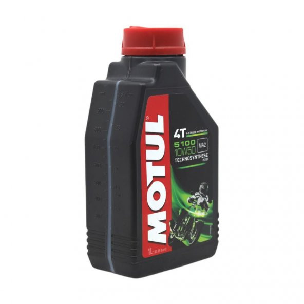 Motul 5100 10W-50 4T 1 Lt 4 Zamanlı Motosiklet Motor Yağı (2 Adet) - 2