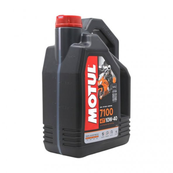 Motul 7100 4T 10W-40 4 Lt 4 Zamanlı Motosiklet Motor Yağı (2 Adet) - Resim 2