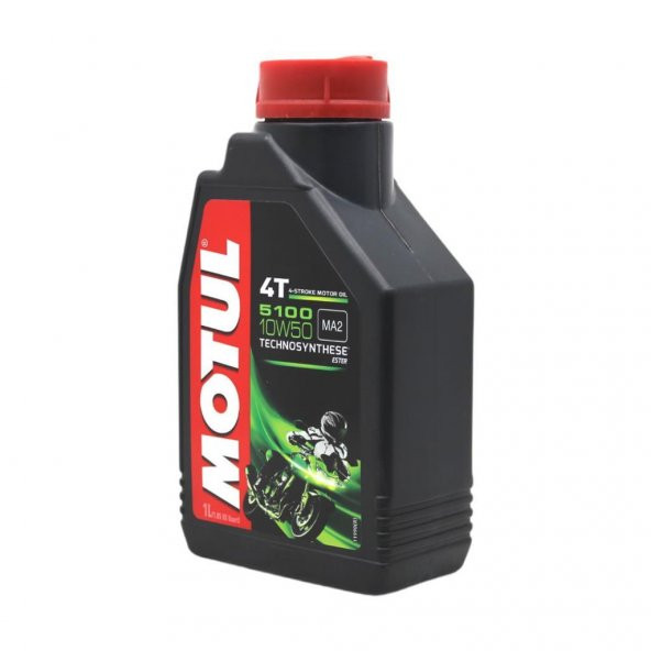 Motul 5100 10W-50 4T 1 Lt 4 Zamanlı Motosiklet Motor Yağı (2 Adet) - 3