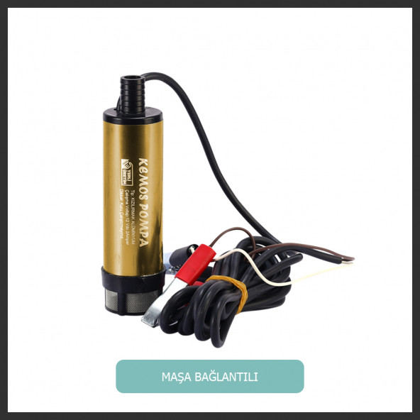 Kızılırmak 12Volt Alüminyum Gövde Mazot Pompası