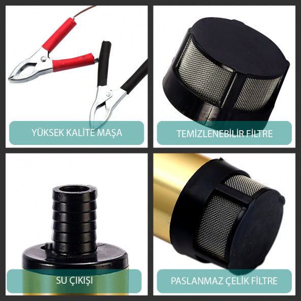 Kızılırmak 12Volt Alüminyum Gövde Mazot Pompası - 3