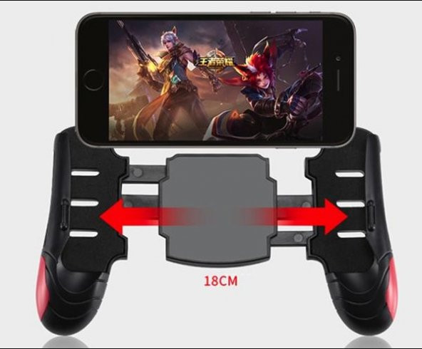 GamePad Pubg Uyumlu Telefon Joystick Tutucu Oyun Adaptörü Konsolu - 3
