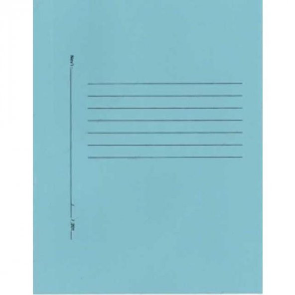 ALEMDAR LUX KARTON DOSYA TAM KAPAK MAVI 25 LI - 2