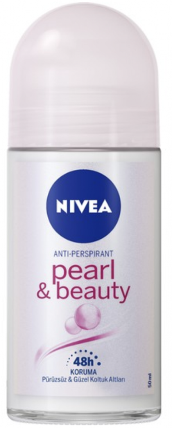 Nivea Pearl Beauty Roll-On Deodorant 50Ml Kadın
