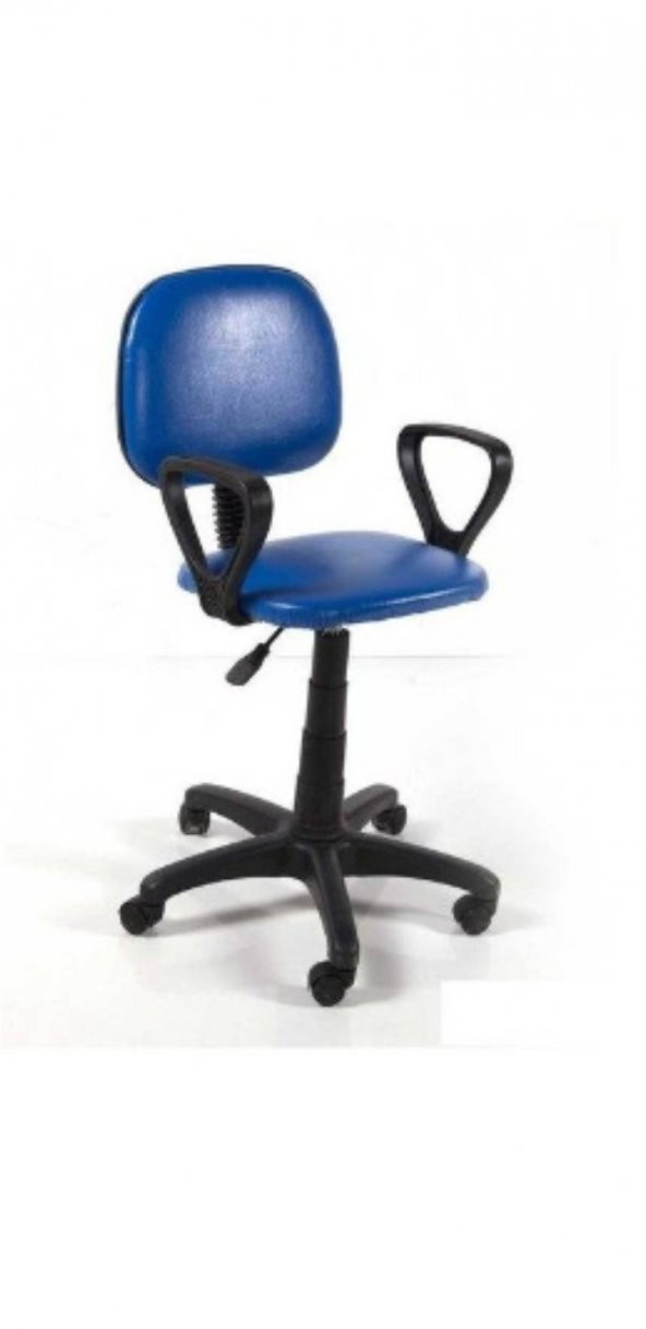 Sekreter Koltuğu Ofis Sandalyesi Bilgisayar Koltuğu Mavi