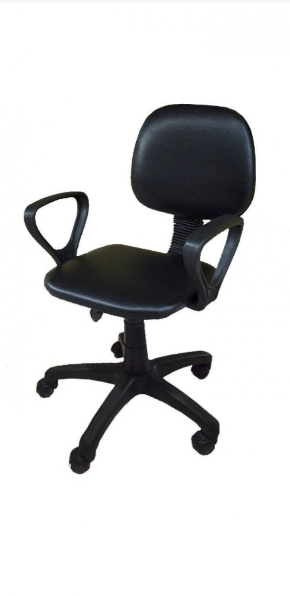 Sekreter Koltuğu Ofis Sandalyesi Bilgisayar Koltuğu Siyah
